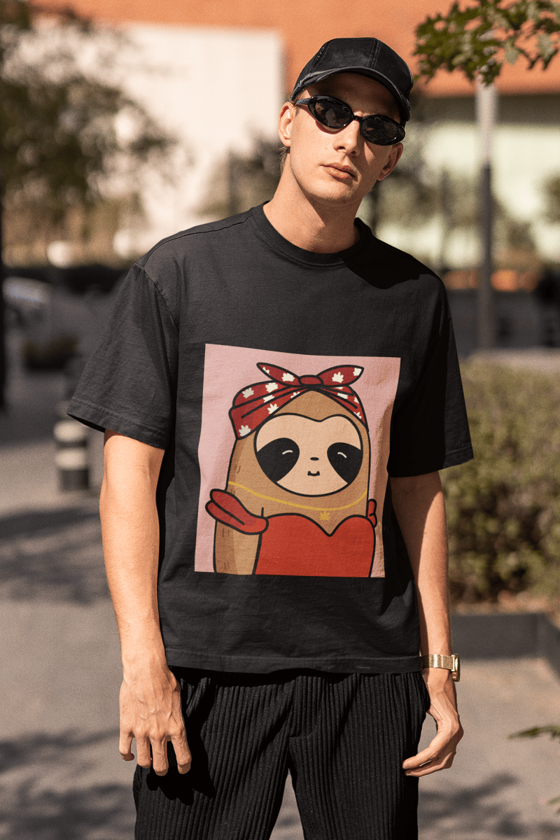 Nome do produto: Leaf Girl Sloth Tee