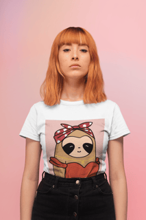 Nome do produto Leaf Girl Sloth Tee