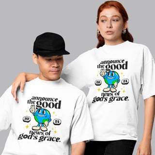 CAMISETA OVERSIZED - GOD`S GRACE