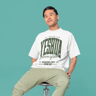 Nome do produto CAMISETA OVERSIZED - YESHUA
