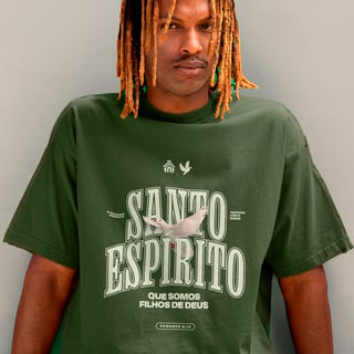 CAMISETA OVERSIZED - SANTO ESPÍRITO