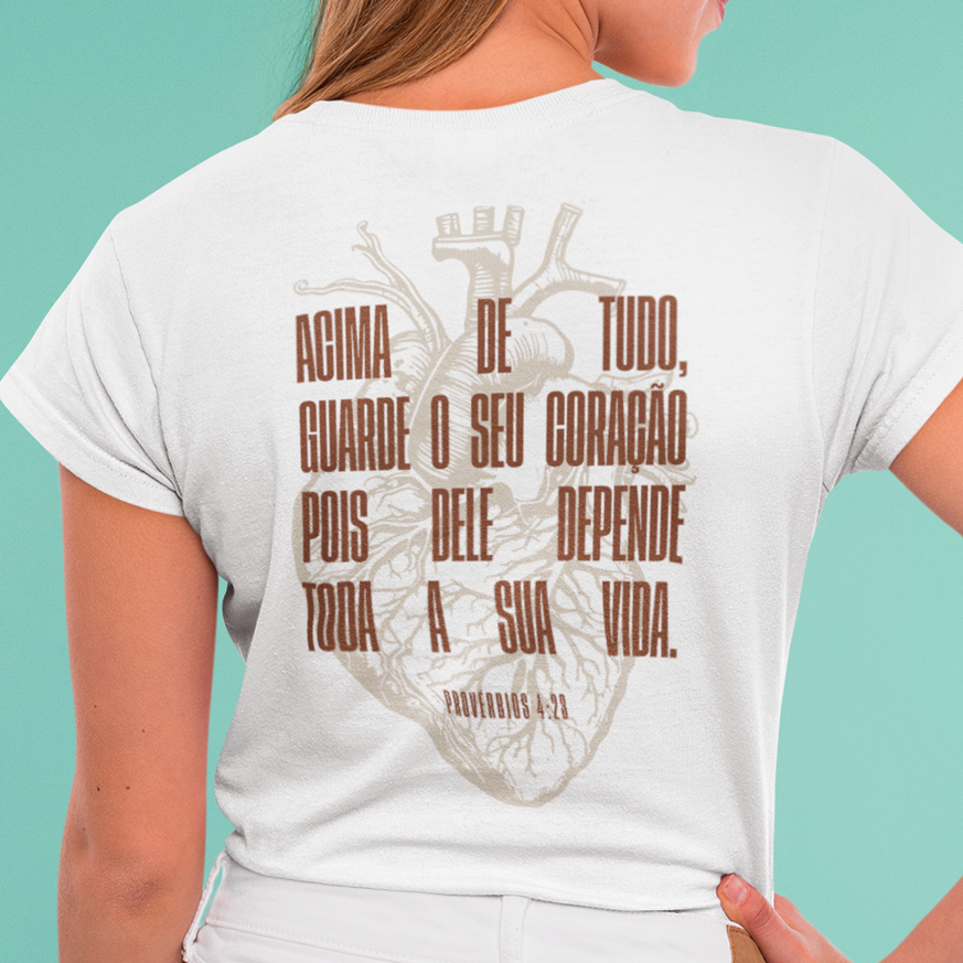 Nome do produto: CAMISETA BABY LONG - PROVÉRBIOS 4.23