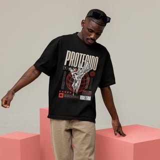Nome do produto CAMISETA OVERSIZED - PROTEGIDO