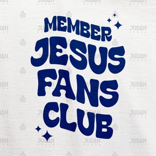 Nome do produto CAMISETA OVERSIZED - JESUS FANS CLUB