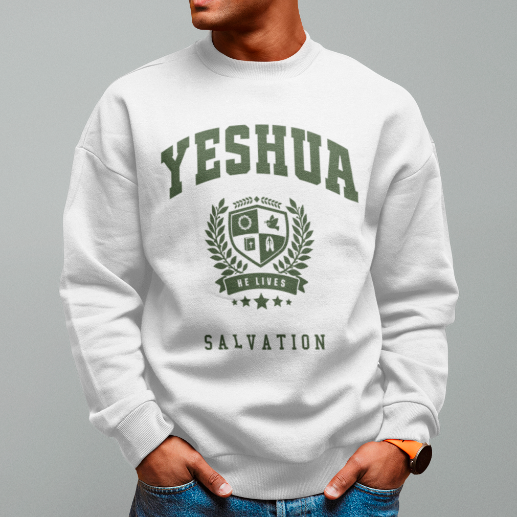 Nome do produto: MOLETOM BRANCO - YESHUA