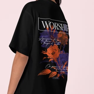 Nome do produto CAMISETA OVERSIZED - CÂNTARES 2.12