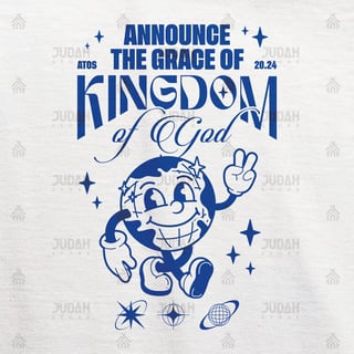 Nome do produto CAMISETA OVERSIZED - GRACE OF KINGDOM