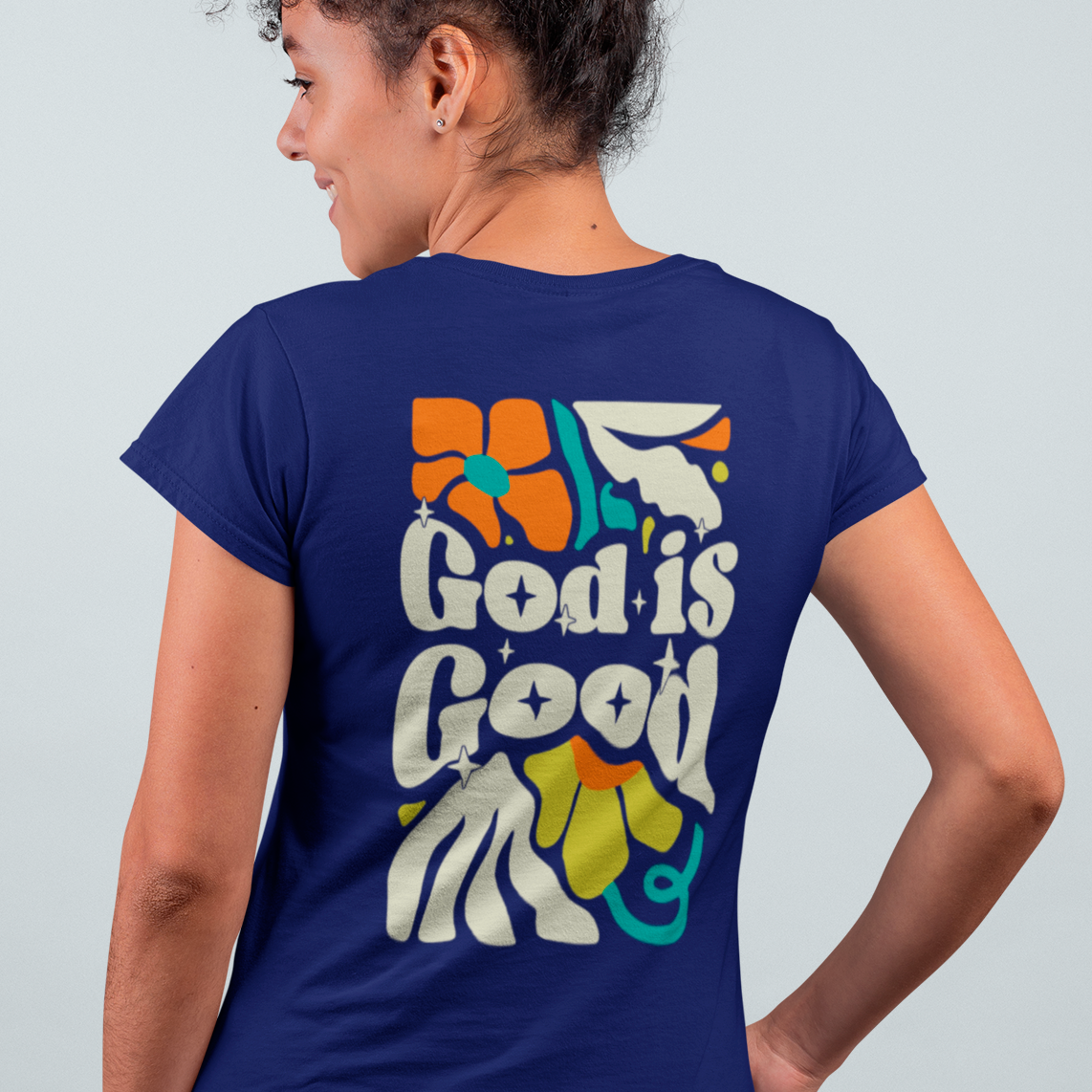 Nome do produto: CAMISETA BABY LONG - GOD IS GOOD
