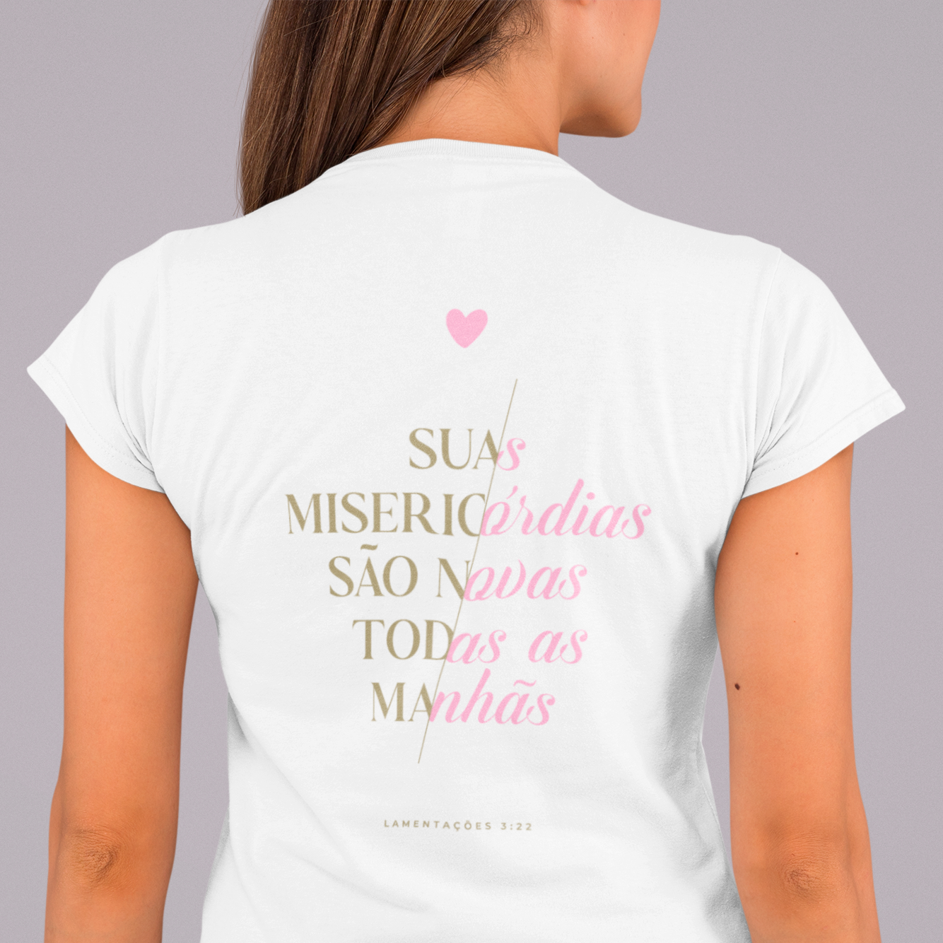 CAMISETA BABY LONG - SUAS MISERICÓRDIAS