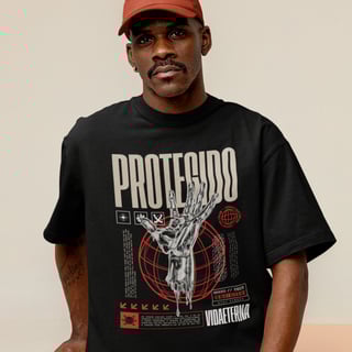 Nome do produto CAMISETA OVERSIZED - PROTEGIDO