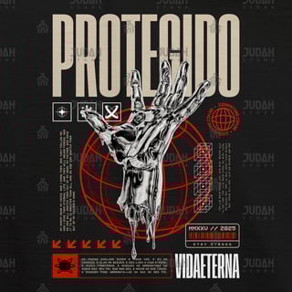 Nome do produto CAMISETA OVERSIZED - PROTEGIDO