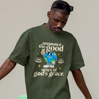 CAMISETA OVERSIZED - GOD`S GRACE