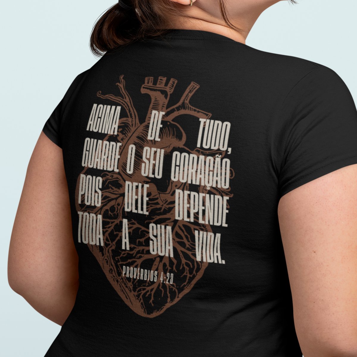 Nome do produto: CAMISETA BABY LONG - PROVÉRBIOS 4.23