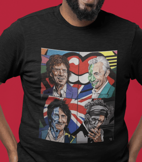 Nome do produto Plus Size Rolling Stones