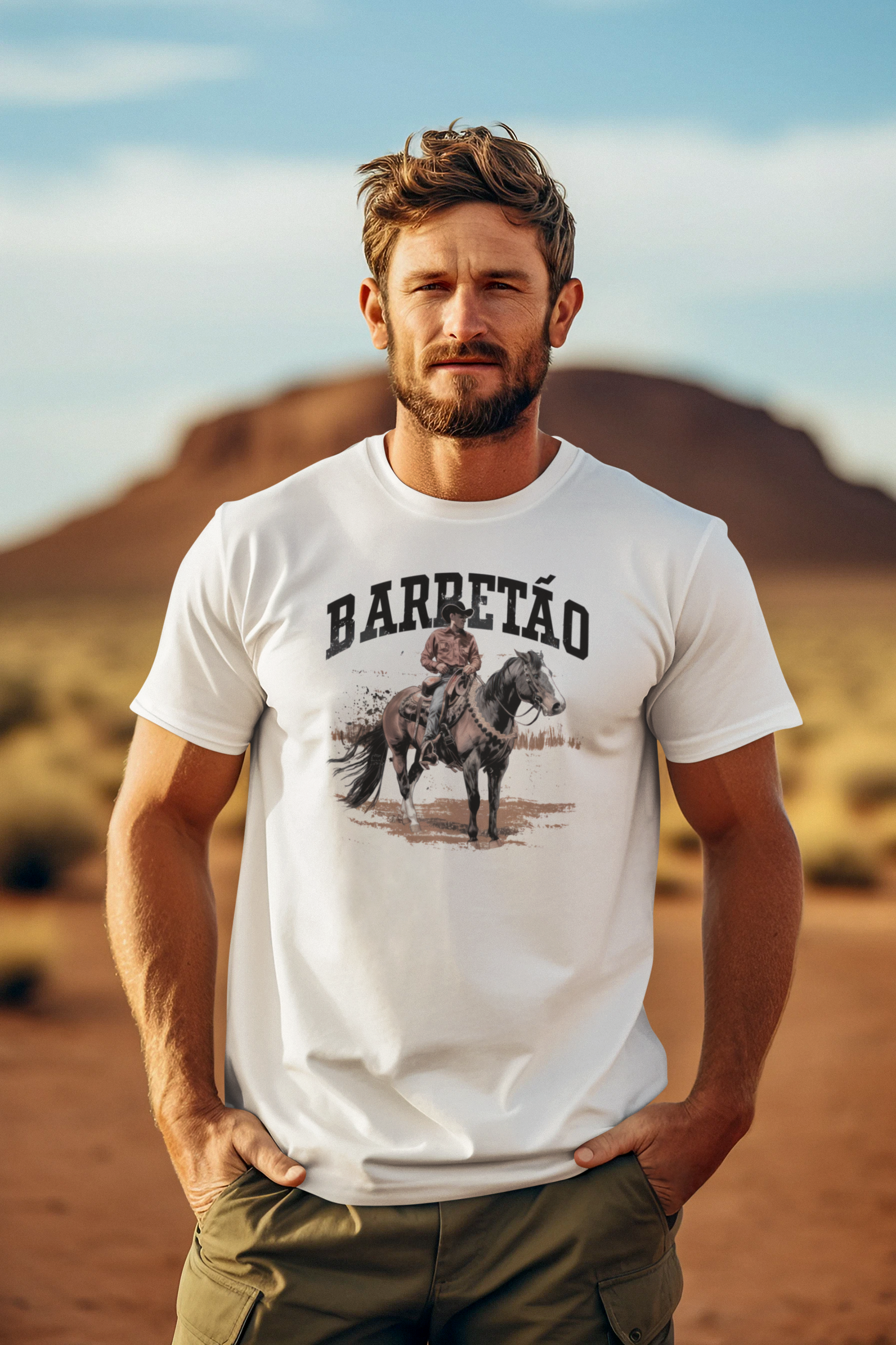 Camiseta Cavalaria Barretao Mas