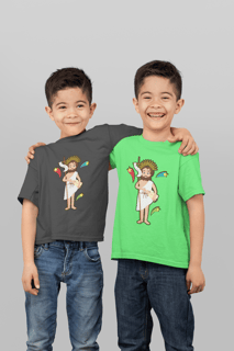 Nome do produto T-shirt infantil 2 a 8 anos - São Joãozinho e fogos