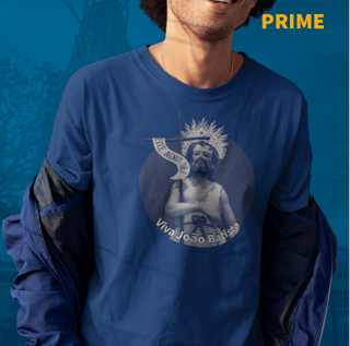 Nome do produto T-shirt PRIME -  Viva João Batista -  Morro Do Ferro