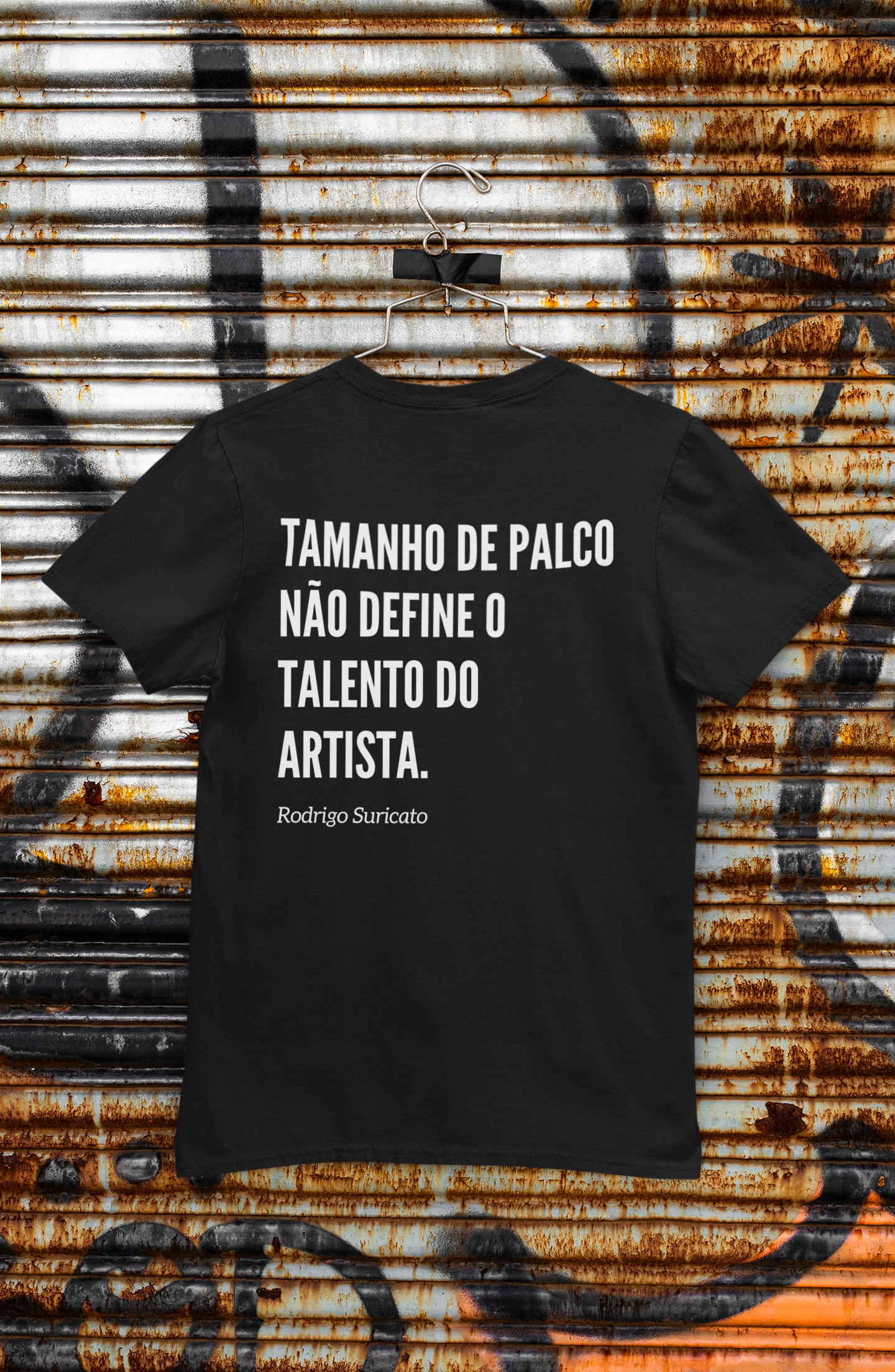 Camiseta Quality - Tamanho de Palco