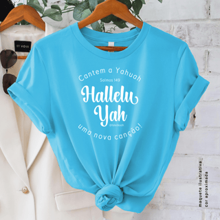 Nome do produto CANTEM HALLELU - feminina TSHIRT classic - Salmo 149