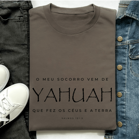 MEU SOCORRO (estonada) - unissex - Salmo 121