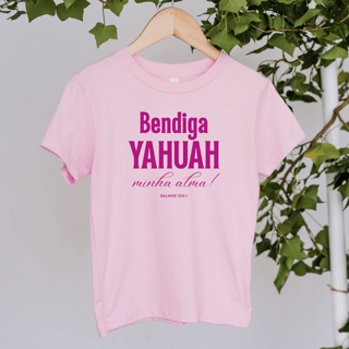 BENDIGA [infantil estampa violeta] - Salmo 103