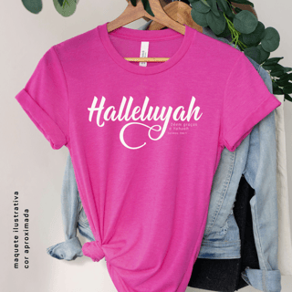 HALLELUYAH - feminina TSHIRT - Salmo 106