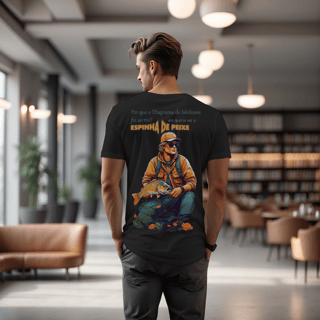 Nome do produto Camiseta [gestão da qualidade] {cores diversas} - costas - diagrama de ishikawa