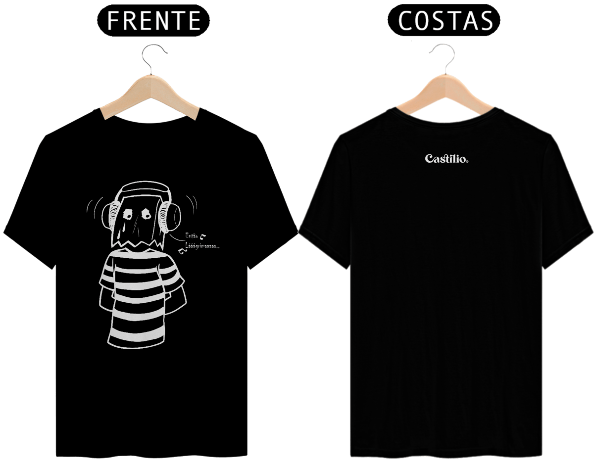 Nome do produto: T-shirt Lááágrimaaaas.. Castilio®