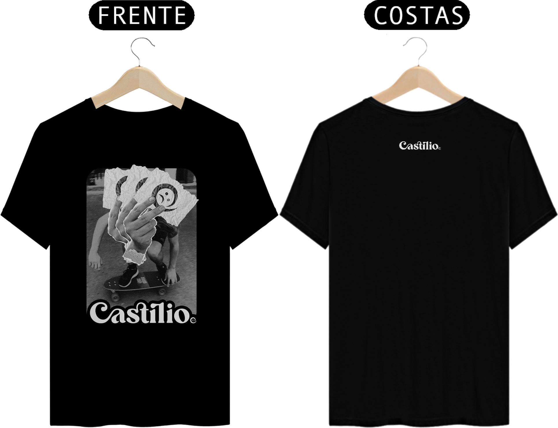 T-shirt Remendos Frt - Castilio®