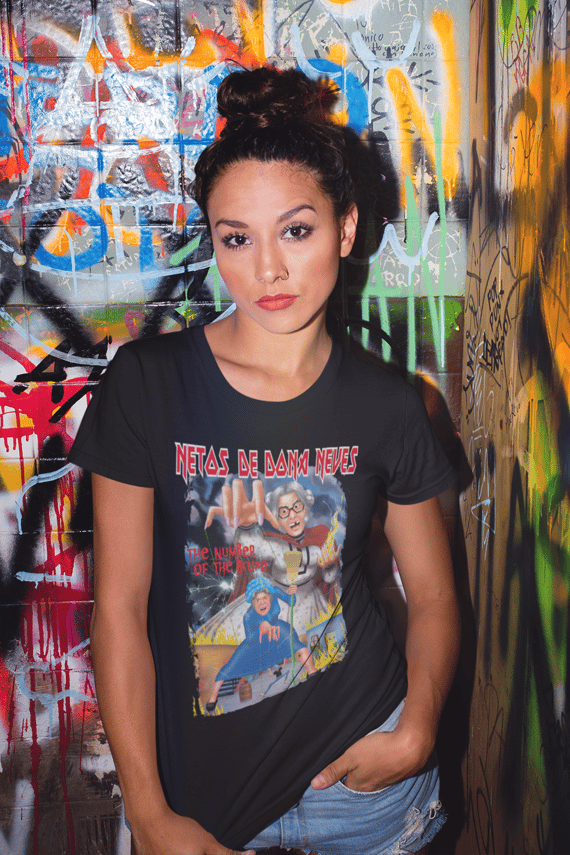 Netos The Number Of The Bruxa Camisa Baby Long