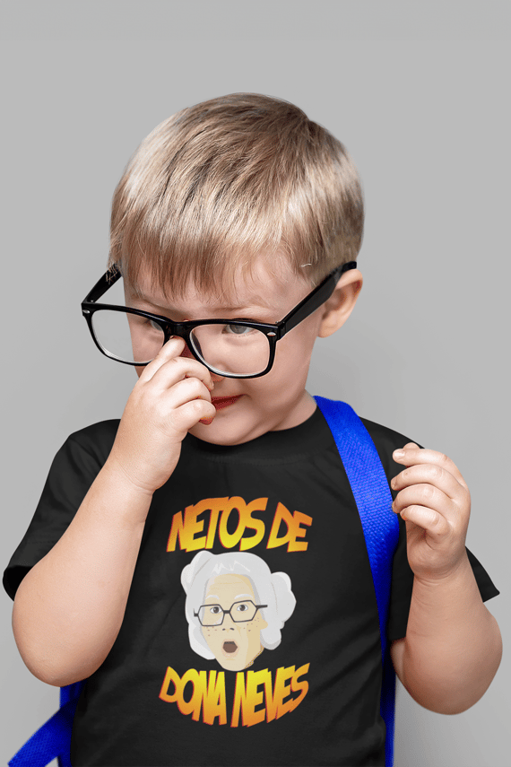 Netos Logo Camisa Infantil (2-8 Anos)