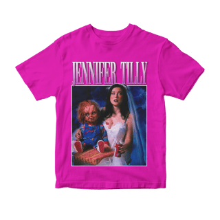 Nome do produto Camiseta Jennifer Tilly (Chucky)