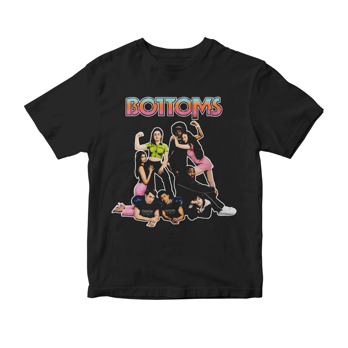 Nome do produto: Camiseta Bottoms (Black)