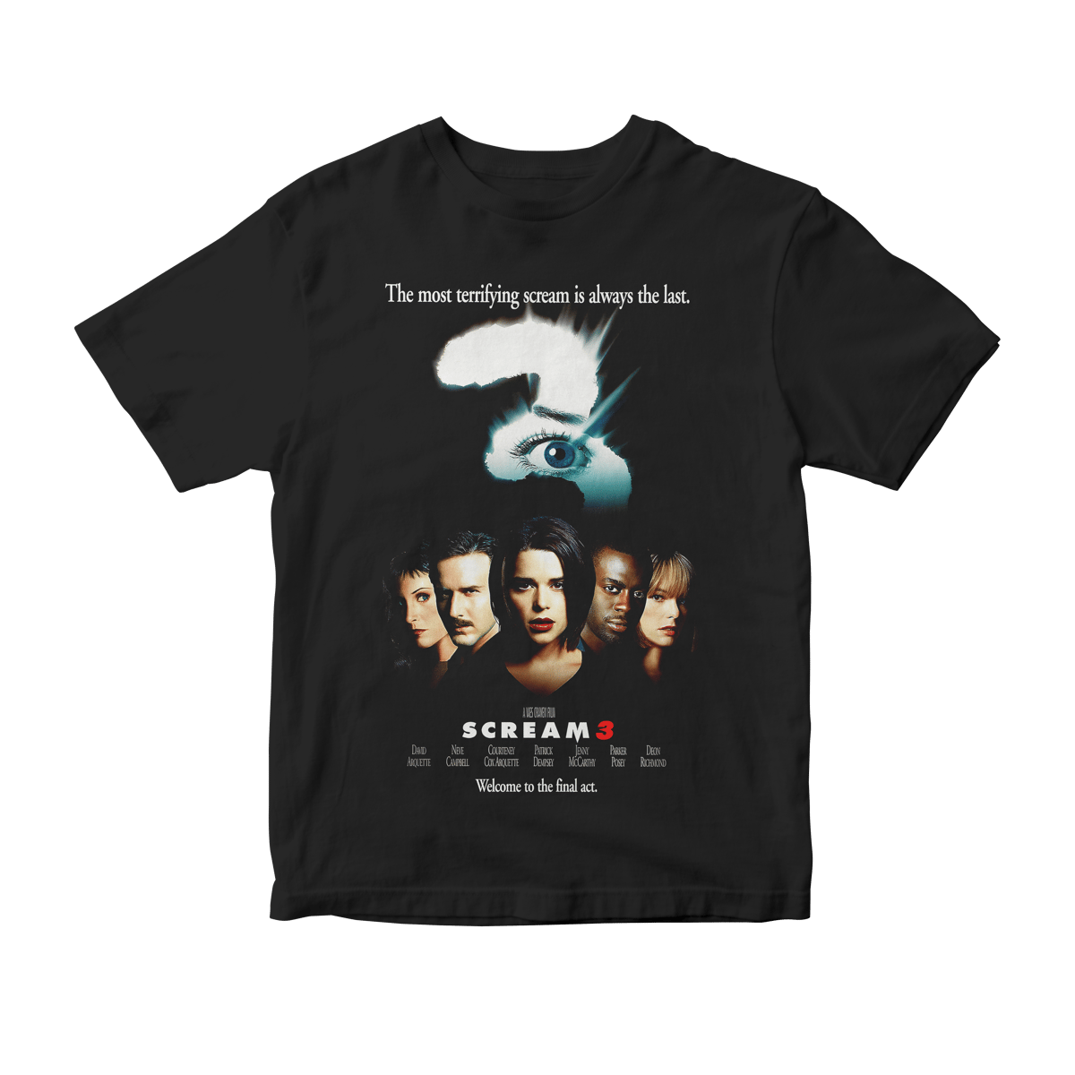 Nome do produto: Camiseta Scream/Pânico 3