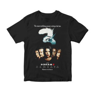 Camiseta Scream/Pânico 3