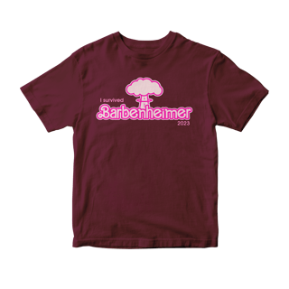 Nome do produto Camiseta Barbenheimer 2023 (Barbie x Oppenheimer)