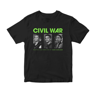 Camiseta Civil War - Guerra Civil (Alex Garland)