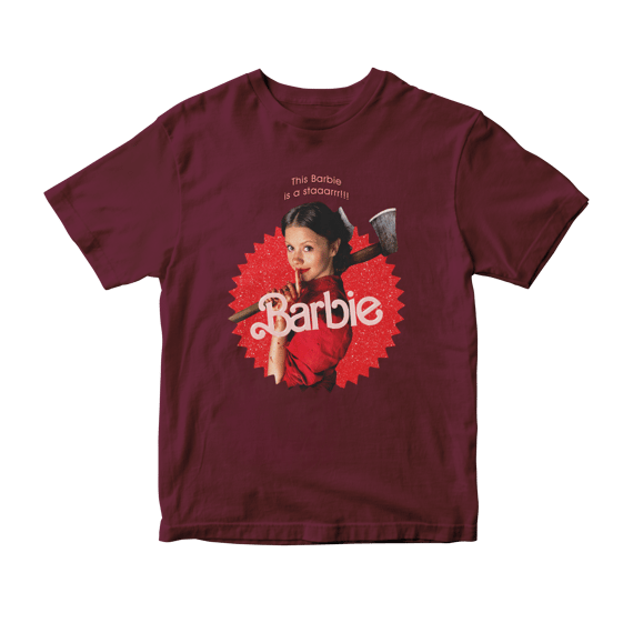 Camiseta Barbie Pearl Red
