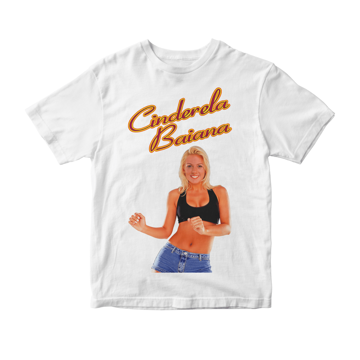 Nome do produto: Camiseta Cinderela Baiana