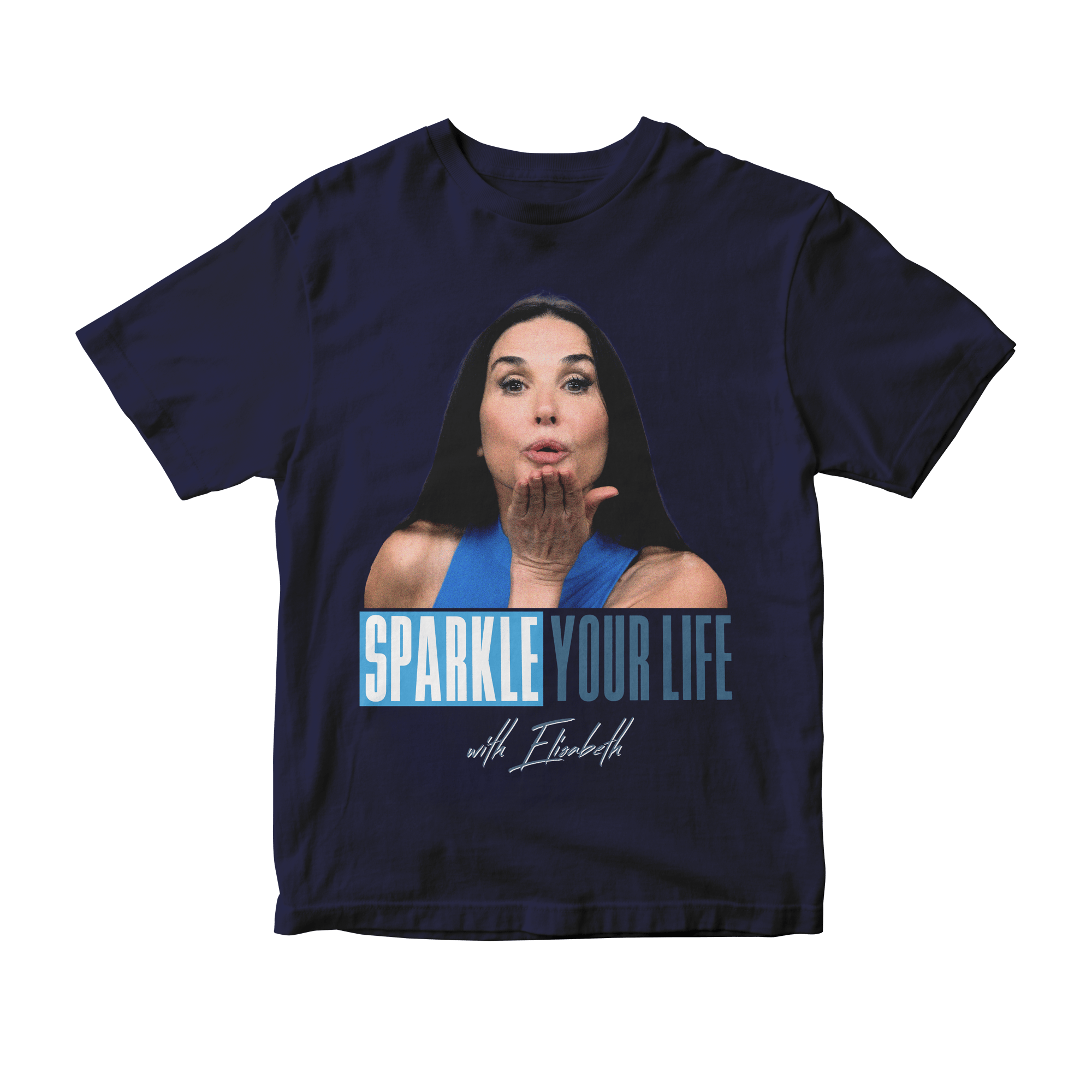 Camiseta Sparkle Your Life with Elizabeth (The Substance - A Substância)