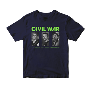 Nome do produto Camiseta Civil War - Guerra Civil (Alex Garland)