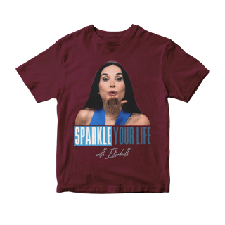 Nome do produto Camiseta Sparkle Your Life with Elizabeth (The Substance - A Substância)
