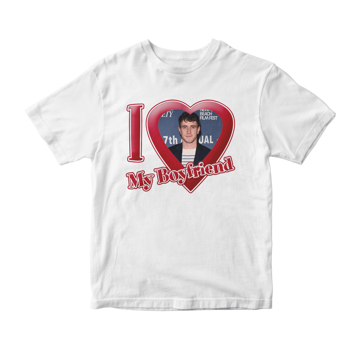 Nome do produto: Camiseta Paul Mescal (I Love My Boyfriend)
