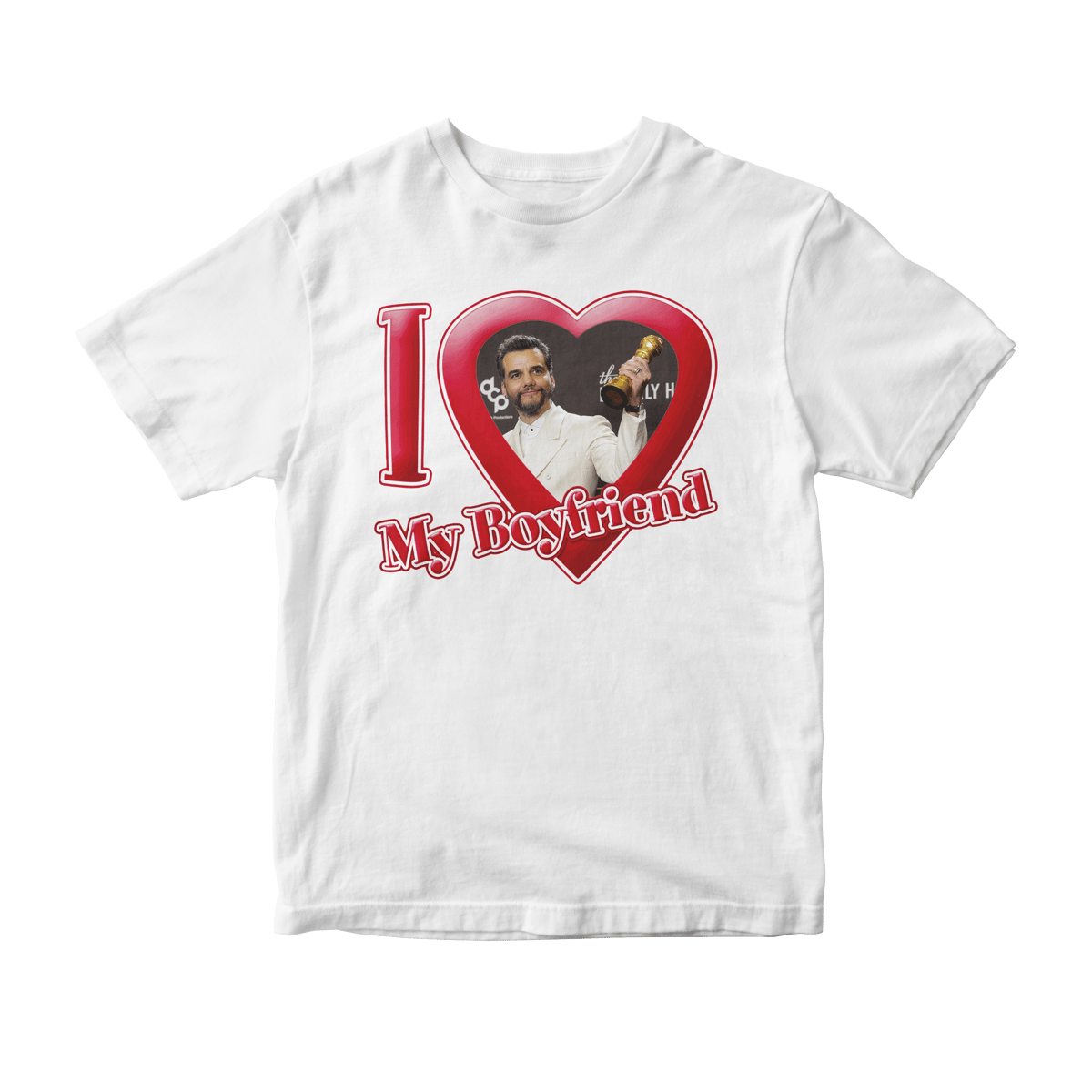 Nome do produto: Camiseta Wagner Moura (I Love My Boyfriend)