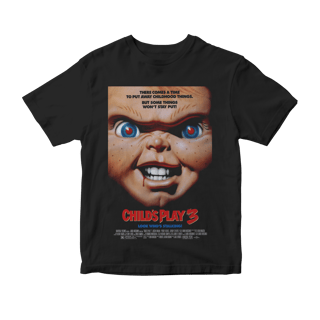 Camiseta Child's Play 3 - Brinquedo Assassino 3 (Chucky)