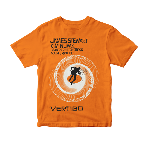 Camiseta Vertigo - Um Corpo Que Cai (Alfred Hitchcock)