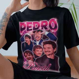 Nome do produto Camiseta Pedro Pascal