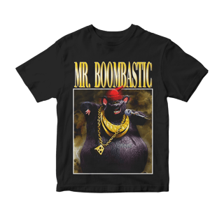 Camiseta Mr. Boombastic - O Segredo dos Animais