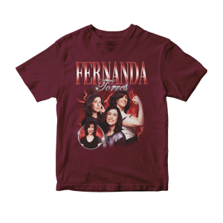 Nome do produto Camiseta Fernanda Torres