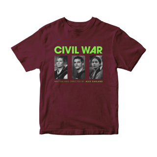 Nome do produto Camiseta Civil War - Guerra Civil (Alex Garland)